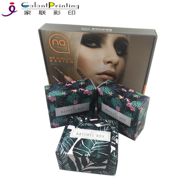 Self - Locking Recycled Printed Packaging Boxes Collapsible Fold Up Gift Boxes