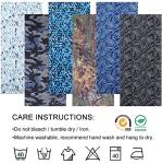 Flat Brown Beach Two Strap Cotton Multifunctional Bandanas