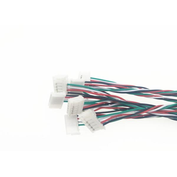 4 Pin Jst Gh Custom Wire Harness 1.25mm To 6 Pin Jst Zh 1.5mm Pitch Connector Cable Twisted