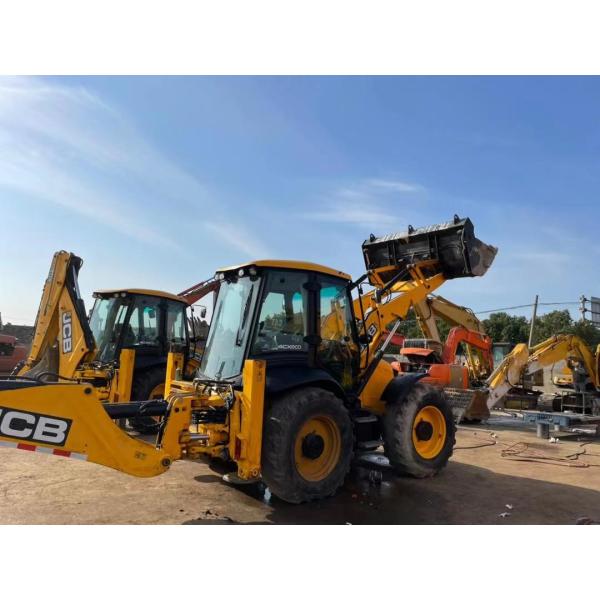 JCB 4CX ECO Second Hand Backhoe Loader Long Lasting For Construction