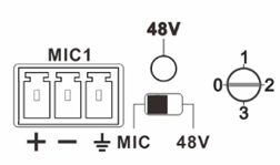 Microphone Interface Box Phoenix Connectors On Both Sides Onnect Dynamic Mic