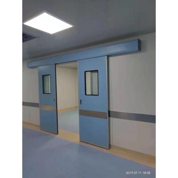5mm Automatic Hospital Door Soundproof Double Automatic Glass Sliding Door