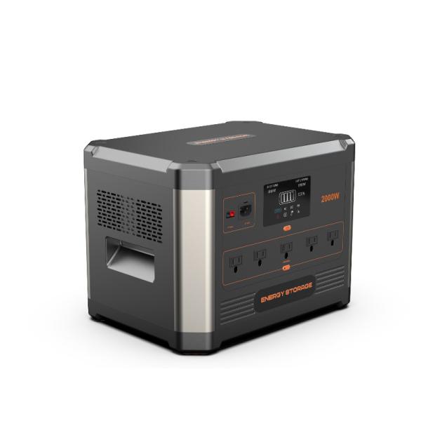 1500w Peak 3000w Outdoor Portable Power Station Cycle Life >2000 1536Wh Emergency