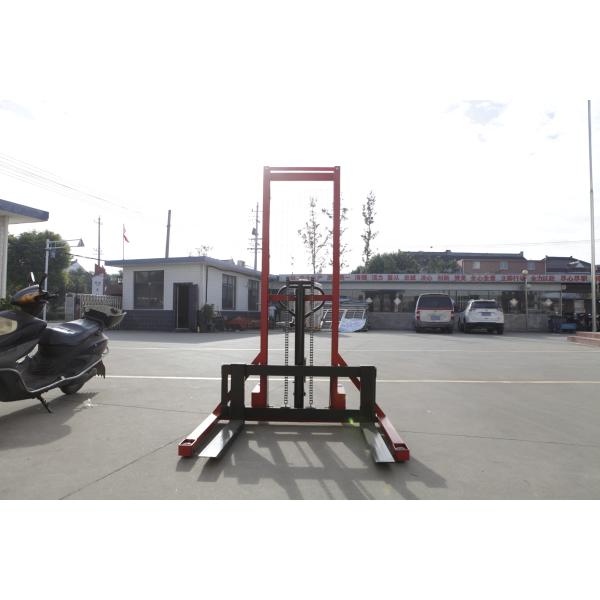 Hand Hydraulic 1.6m High Stacker Truck Warehouse Loading And Unloading Truck 1T 3T