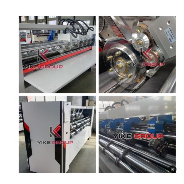 YIKE GROUP Manual Feeder 3000mm 3KW Thin Blade Slitter Scorer Machine