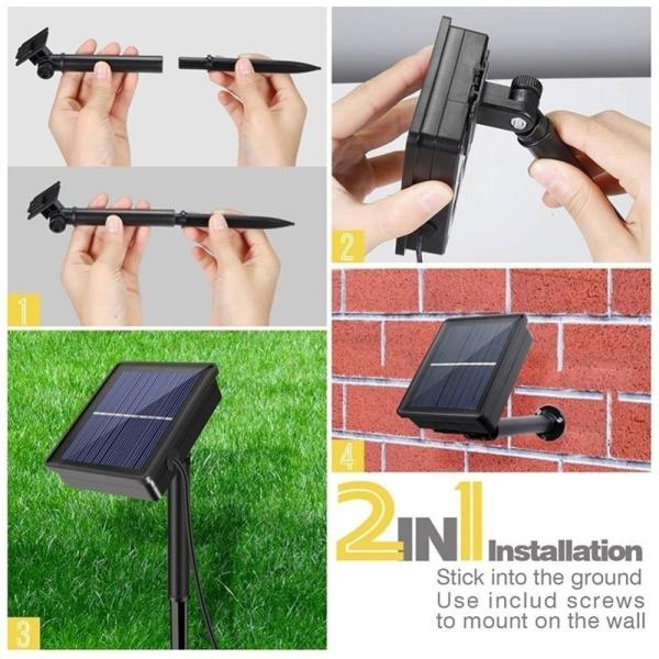 3.7V 30leds/M Solar Strip Light , Solar LED Ribbon Tape Waterproof IP67 For Steps