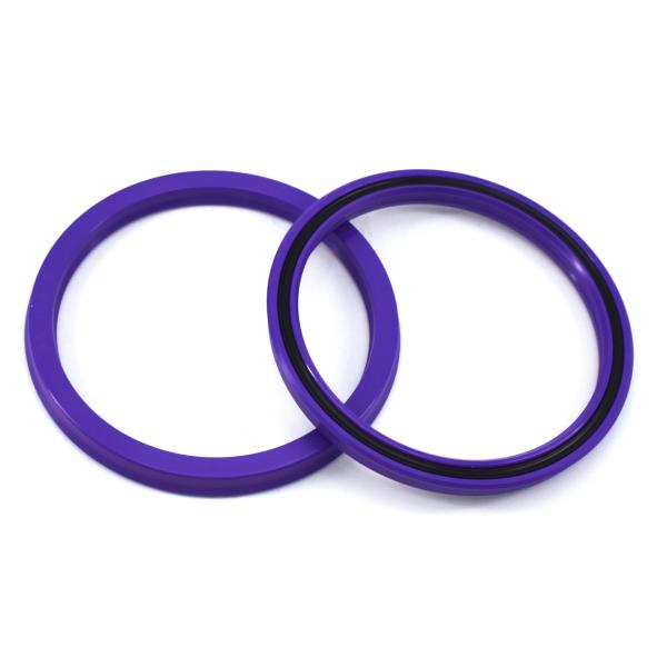 Hydraulic Cylinder Main Seals Double Lip Purple Rod Seals Cylinder rod seal
