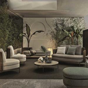 Buy cheap Nordic Outdoor Garden Sofa Set Waterproof Sunscreen Patio Sofa Chair from wholesalers