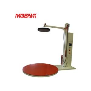 China Semi Automatic Pallet Stretch Wrapping Machine Low Electricity Consumption wholesale