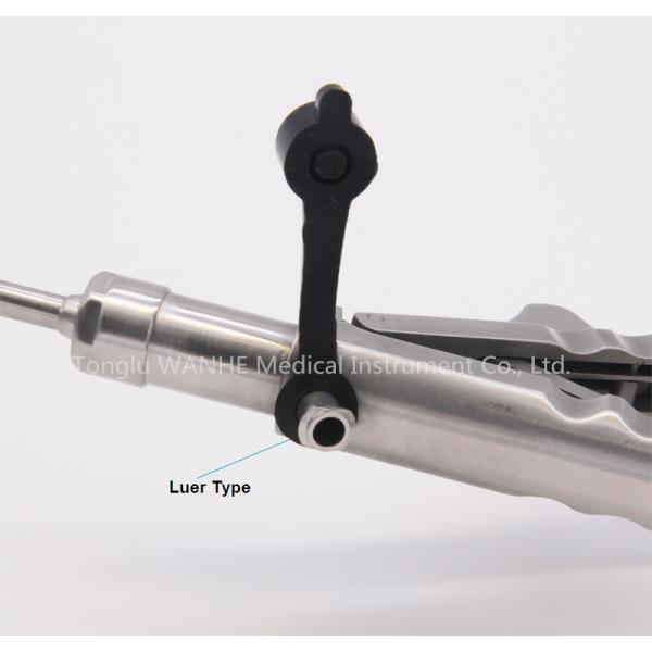 Steel Rachet Gun Type Handle Laparoscopic Needle Holder for Surgical Equipment Sale