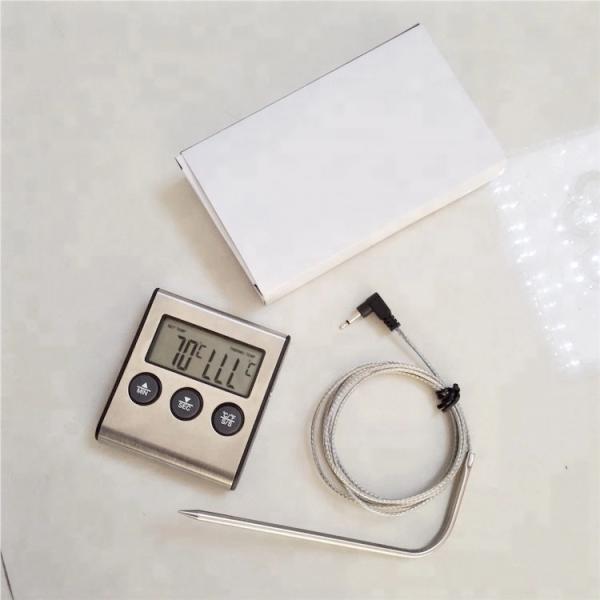 1.5V Digital Cooking Thermometer / Instant Meat Thermometer With Stainless Steel Probe