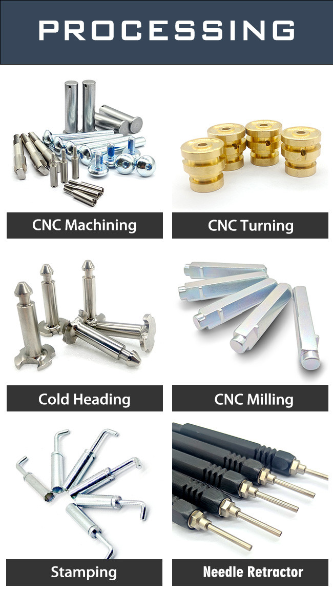 Steel Machining Custom Parts Automotive / Medical Custom Machined Components