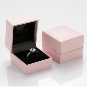China 46*51*37mm Matt Lamination Rigid Cardboard Box For Jewelries wholesale
