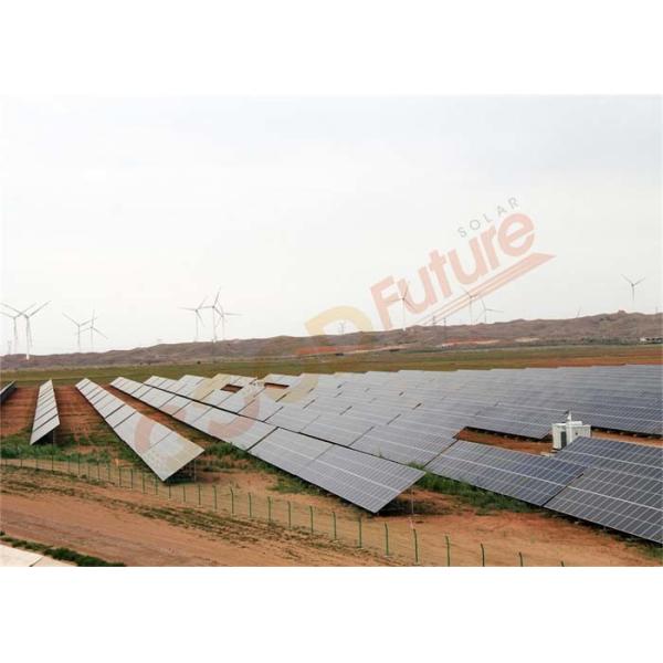 Snow Protection 1p Smart Solar Tracking System 17m/S Protection Of Wind Speed