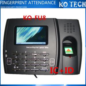 China Biometric Optical Fingerprint Reader Time Attendance System FU8 wholesale