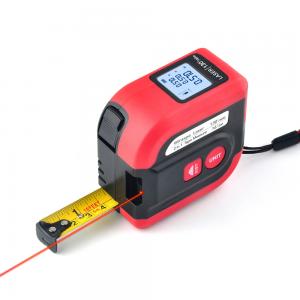 China Top Rated Laser Measuring Device 130ft Digital Laser Tape Measure With LCD Digital Display wholesale