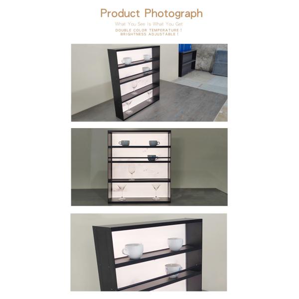 Light Panel Display Racks Aluminum Display Shelf