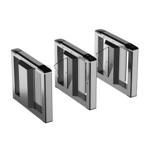 China Flap Barrier Pedestrian Turnstiles Gate Automatic Access Control System wholesale