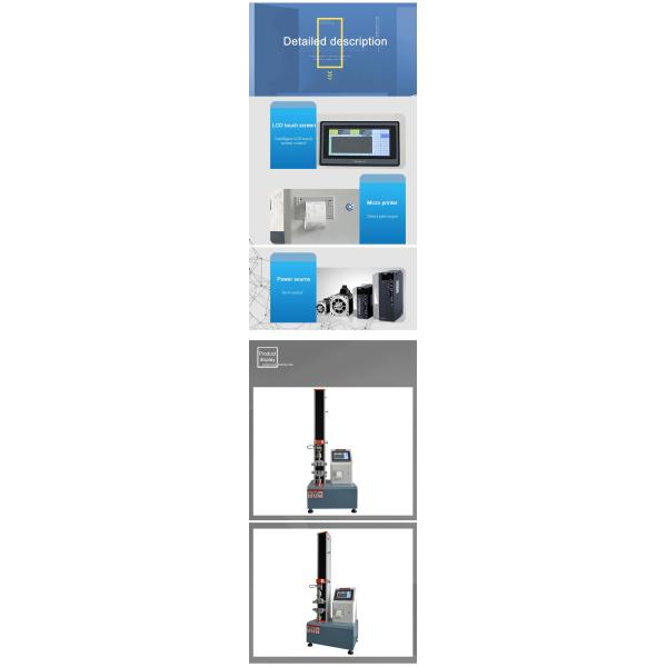 AC220V Hydraulic Universal Testing Machine 100kn - 2000kn