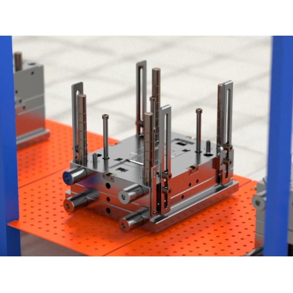 Transparent middle frame (1*1)/ Cold runner / Three-plates mold No.22676