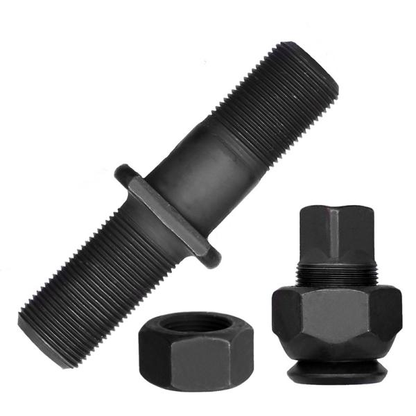 40Cr Steel Grade 12.9 Wheel Nut Bolt OEM With Flange Head 35CrMo