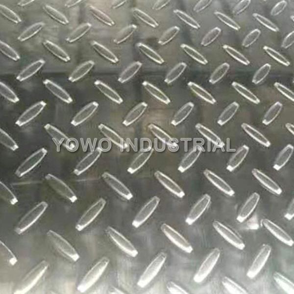 CE 2440mm Length 1.0mm 1100 Aluminum Checker Plate