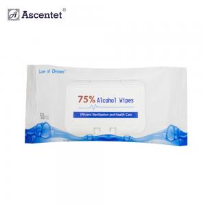 China OEM Disinfect Alcohol Wet Wipe And Ethyl Alcohol Wipes on sale
