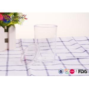 China Dessert Disposable Plastic Cups With Lids on sale