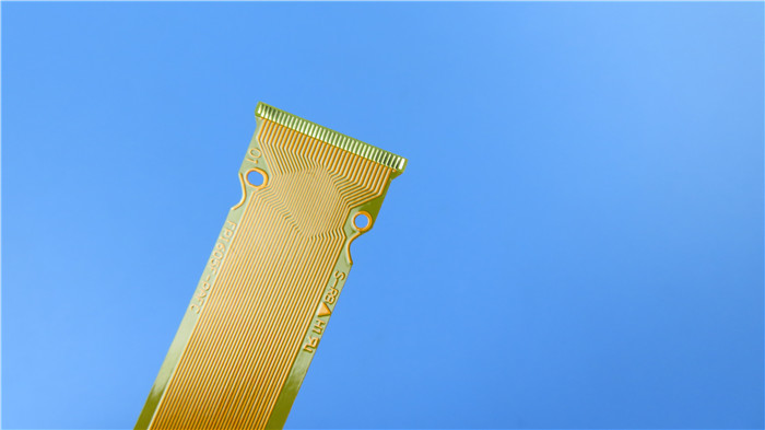 Flat PFC Strip Single Sided Flexible Printed Circuit With Immersion Gold For Contact Belt