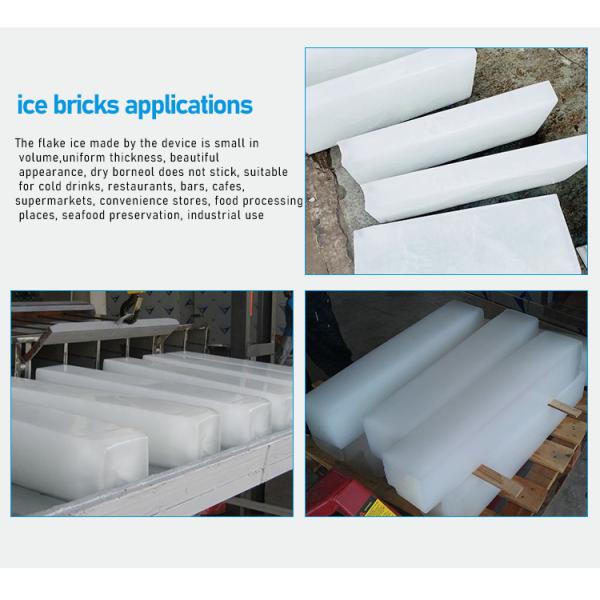 Food Grade Commercial Block Ice Maker Stable 10 Ton Ice Block Making Machine