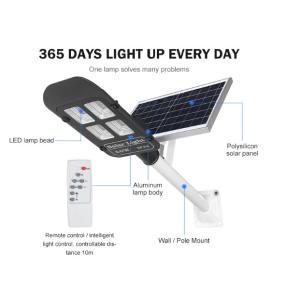China SMD2835*384PCS 3.2V 25AH 200 Watt Solar Street Light on sale