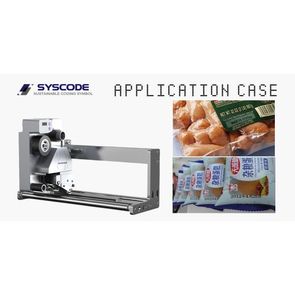 RS232 Interface Thermal Transfer Overprinter 203 DPI TTO Printer Easily Operating