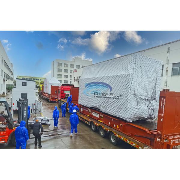 Prefabricated Modular Home With Light Steel Frame Tiny House On Wheels For Sell