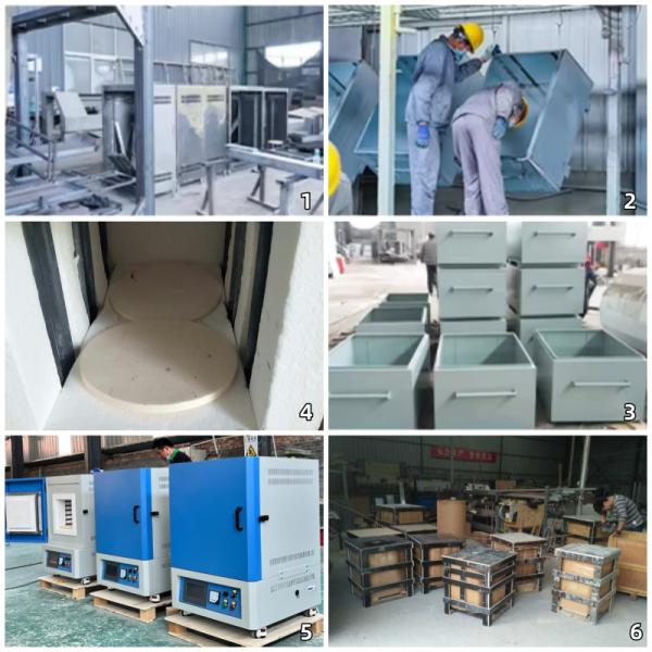 Industrial Box Type Heat Treatment Muffle Furnace For Quenching / Annealing