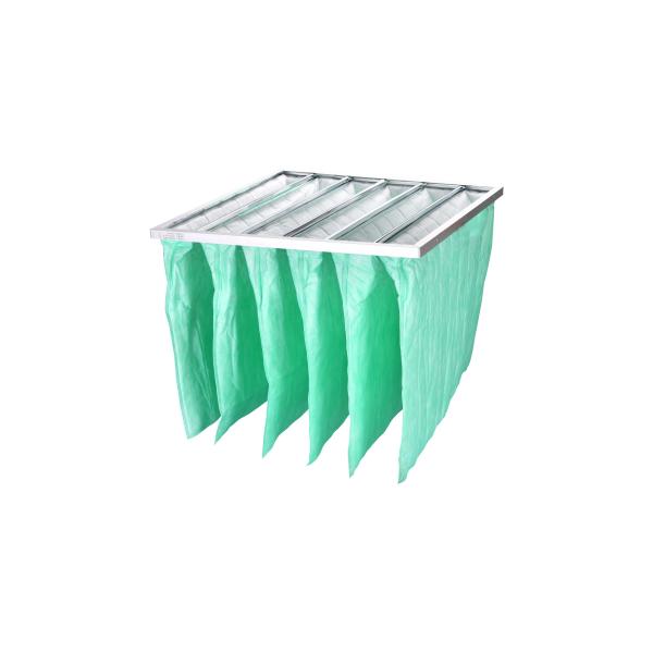 Customized Industrial Nylon Air Filter Bag New Used Coarse Spray Booth Pocket G2 G4 M5 M6 F7 F8 F9 PLC Core Dust Filter