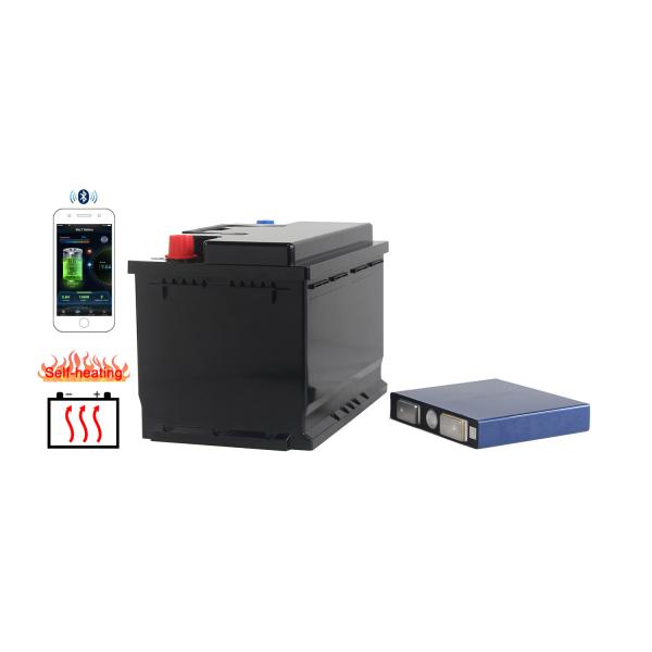 Power Wall 12V 100Ah Rechargeable LiFePo4 Battery Bluetooth Heating 100% DOD