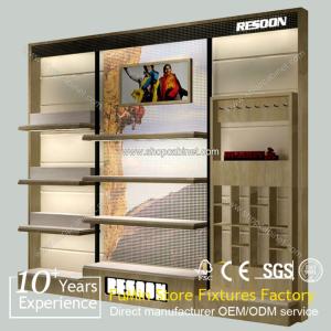 China 2015 Customized Metal Free standing display clothes hanging racks wholesale