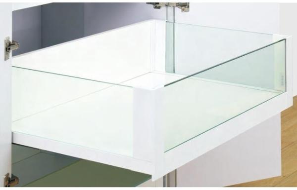 Quality High inner Drawer Tandem box with Glass side & front panel 270-550mm for sale