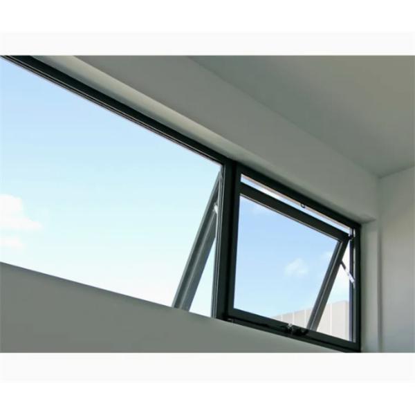 Thermal Break Double Glazing Top Hung Aluminum Windows With 304 Stainless Steel Mesh