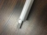 CNC Machining Processing / Sand Blasted Natural Anodized Aluminum Profile for