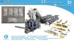 Cam lock screw hardware fittings automatic counting packaging machine with