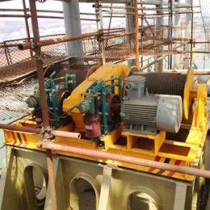 China JM Heavy Load Single Rope Drum Low Speed Electric Winch For Material handling on sale