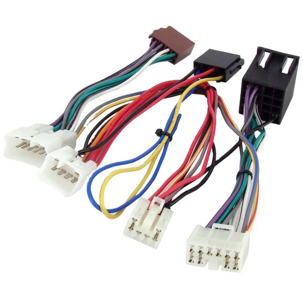 Quality Automotive Audio Video Radio Bypass Cable Wire Harness Kit Multifunction ISO for sale
