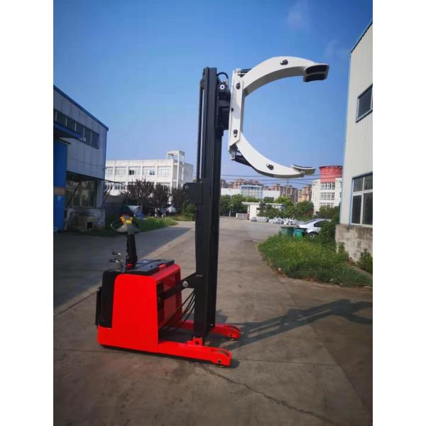 KAD heavy duty Electric forklift with paper roll clamp with optional rotation degree of 90 180 360