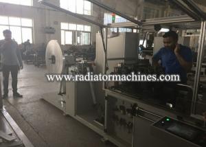China Fully Automatic Radiator Making Machine For Making Copper And Aluminum Foil Fin on sale