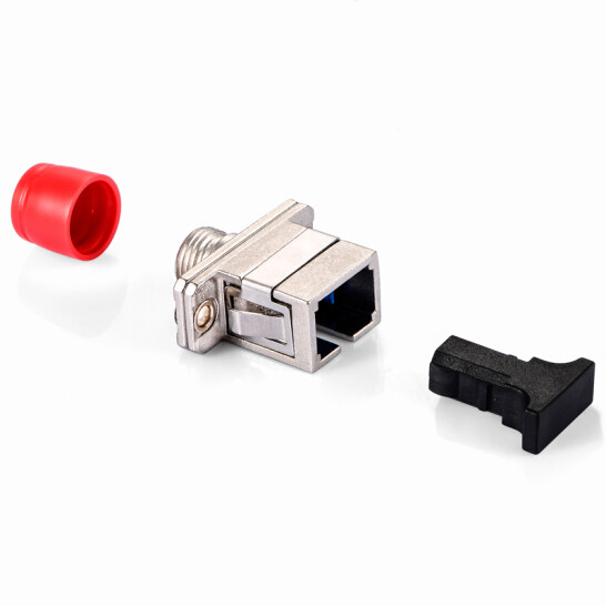 Communication Single Mode SC FC Adapter Fiber Optical Coupler