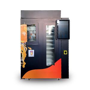 China Auto Fresh Orange Juice Vending Machine , Fruit Vending Machine With Nfc on sale