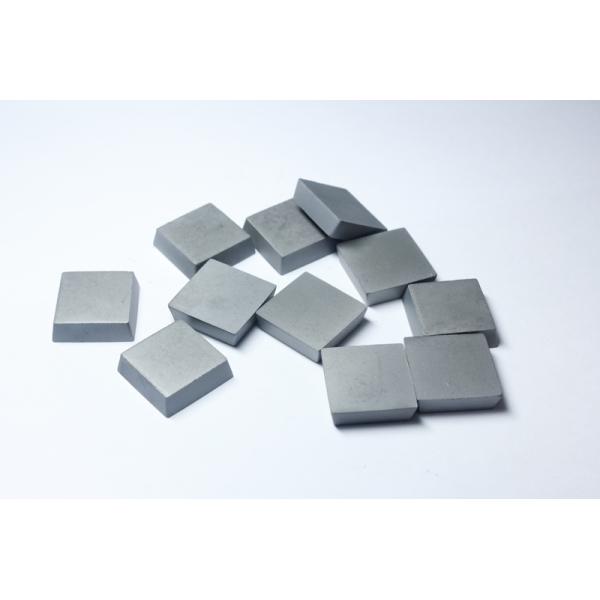 F Cemented Carbide Brazing Carbide Inserts WC Cobalt High Strength
