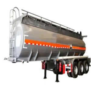 China Carbon/Stainless Steel 50000 Litres Capacity  Water Oil Fuel Tanker Transportation Semi Trailer With Safety Devices on sale