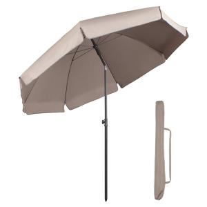 China 7ft Travel Beach Umbrella Adjustable Tilt And Height wholesale